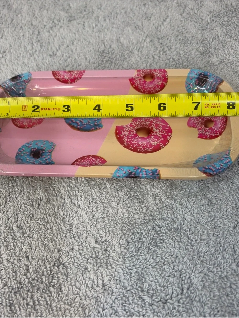 Donut Print Decorative rolling tray New!!